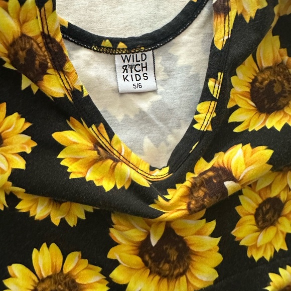 Wild Rich‎ Kids Sunflower Dress - Picture 3 of 3